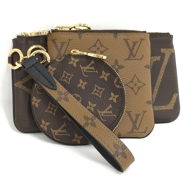 --素材ラインLOUIS VUITTON ポシェットトリオ ポーチ コインケース