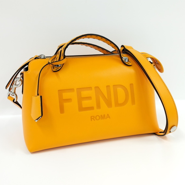 FENDI(フェンディ)のFENDI 2WAYショルダーバッグ バイザウェイ ミディアム レザー オレンジ レディースのバッグ(その他)の商品写真