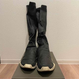 リックオウエンス(Rick Owens)の(値下げ)Rick Owens x adidasコラボrunner boot(スニーカー)