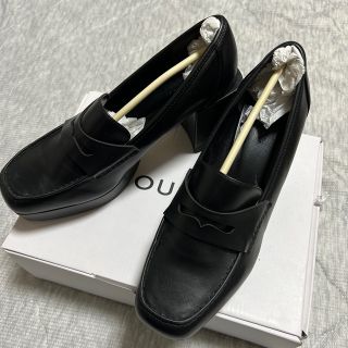 マウジー(moussy)のmoussy ヒール　ローファー(ローファー/革靴)