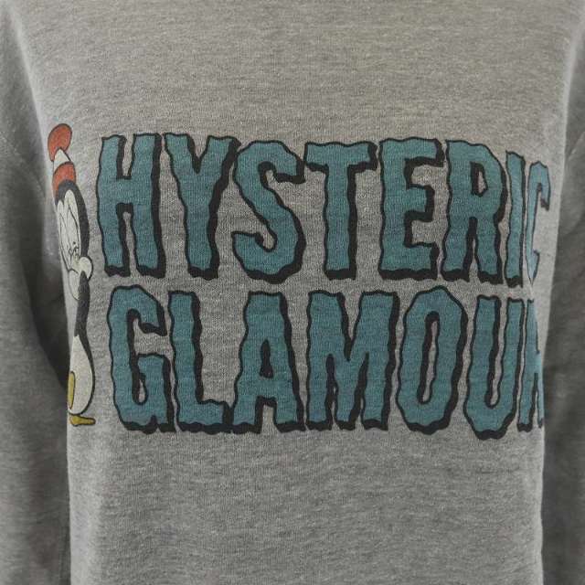 HYSTERIC GLAMOUR(ヒステリックグラマー)のヒステリックグラマー ヒスグラ チリーウィリー トレーナー グレー マルチカラー レディースのトップス(トレーナー/スウェット)の商品写真