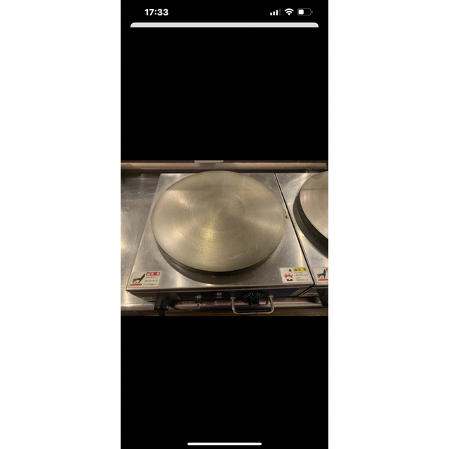 【オープニングセール】 ニチワ、クレープ焼き機 調理道具+製菓道具