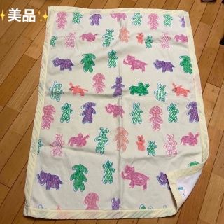 【美品】ベビー綿毛布　送料込み　プレゼント付き