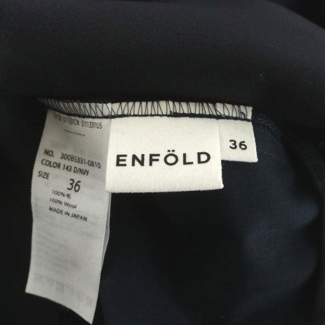 大得価最新作 ENFOLD エンフォルド ENFOLD 18SS ライトサマーウールシャツ トップスの通販 by ミラバ's  shop｜エンフォルドならラクマ