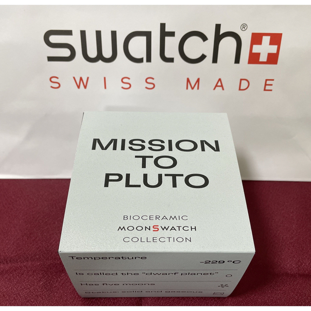 オメガスウォッチ Swatch × Omega Mission to Pluto