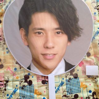 嵐 二宮和也 5×10 うちわ 送料込み(アイドルグッズ)