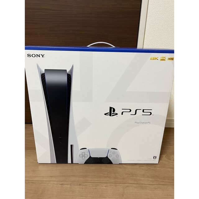 PlayStation(プレイステーション)のSONY PlayStation5 CFI-1100A01 エンタメ/ホビーのゲームソフト/ゲーム機本体(家庭用ゲーム機本体)の商品写真