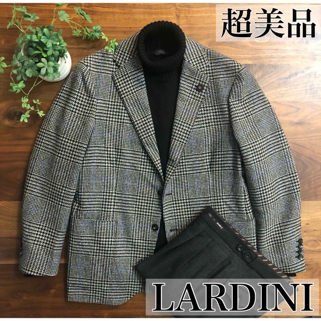 LARDINI - 【超美品/秋冬】LARDINIラルディーニグレンチェック