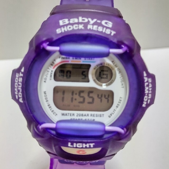 Baby-G(ベビージー)のBaby-G BG-370 カスタム染色バイオレット💜 レディースのファッション小物(腕時計)の商品写真