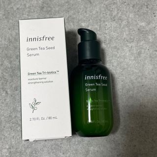 イニスフリー(Innisfree)のイニスフリー  グリーンティーシードセラム 80ml 新品未使用(ブースター/導入液)