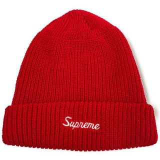 シュプリーム(Supreme)のB2939/SUPREME シュプリーム ロゴ アクリル ニットキャップ(ニット帽/ビーニー)