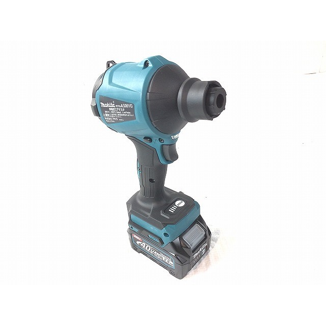 ☆未使用品☆ makita マキタ 40Vmax 充電式エアダスタ AS001GRD バッテリー1個(BL4025)付き 充電器(DC40RA)付き  62062