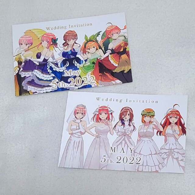 五等分の花嫁 ポストカード エンタメ/ホビーのアニメグッズ(カード)の商品写真