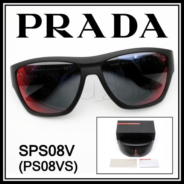 PRADA SPS08V サングラス プラダ リネアロッサ プラダスポーツ プラ