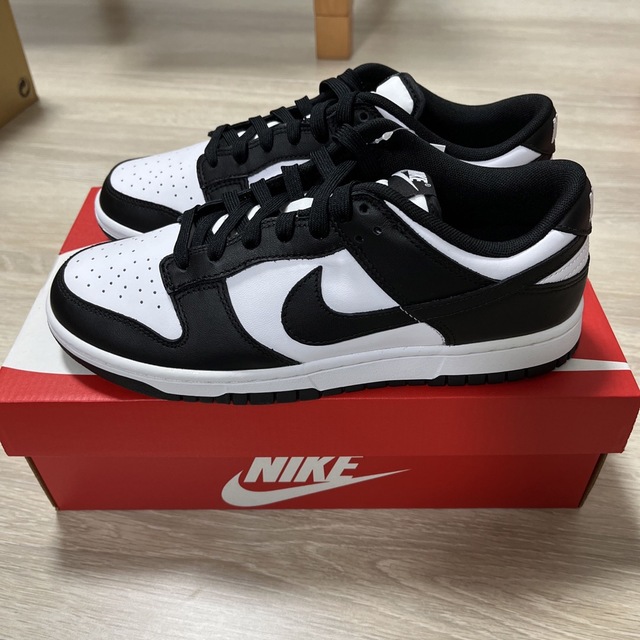 NIKE DUNK LOW RWTRO BLACK WHITE 26.5cm