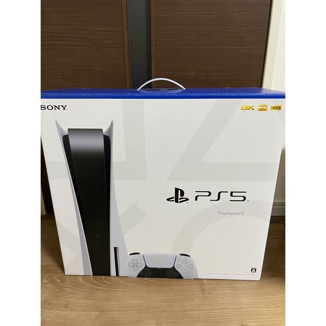 PlayStation(プレイステーション)のSONY PlayStation5 CFI-1200A01 エンタメ/ホビーのゲームソフト/ゲーム機本体(家庭用ゲーム機本体)の商品写真