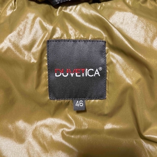 DUVETICA(デュベティカ)のDUVETICA ダウンジャケット ブラック メンズ46 メンズのジャケット/アウター(ダウンジャケット)の商品写真