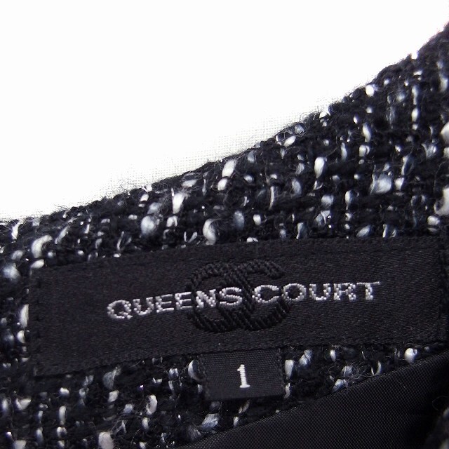 QUEENS COURT(クイーンズコート)のクイーンズコート QUEENS COURT ワンピース ノースリーブ ひざ丈 レディースのワンピース(ひざ丈ワンピース)の商品写真