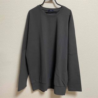 アーバンリサーチ(URBAN RESEARCH)の【半額以下】アーバンリサーチ ジャガード 長袖 ビッグプルオーバー グレー M(Tシャツ/カットソー(七分/長袖))