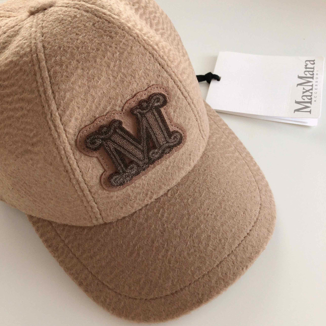 雑誌掲載*Max Mara マックスマーラ アミーチェ キャップ 帽子
