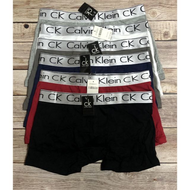 ck Calvin Klein(シーケーカルバンクライン)のカルバンクライン　ボクサーパンツセット  L 6点6カラー メンズのアンダーウェア(ボクサーパンツ)の商品写真