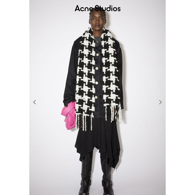 acne studious ハウンドトゥーススカーフ