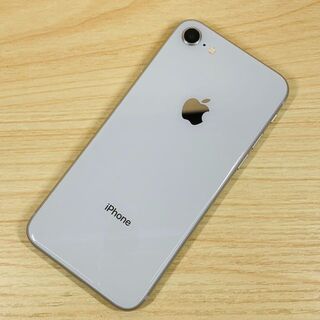 アップル(Apple)のバッテリー100％ SIMフリー iPhone8 64GB P96(スマートフォン本体)