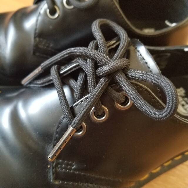 ドクターマーチン 3ホールシューズ　UK5 Dr.Martens ドクターマーチン 3ホール スチールトゥ UK5 - メルカリ