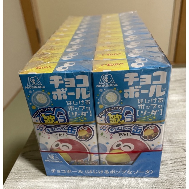 森永製菓(モリナガセイカ)の大人買い　チョコボール　はじけるポップなソーダ　 食品/飲料/酒の食品(菓子/デザート)の商品写真