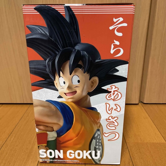 BANDAI(バンダイ)のドラゴンボール　フィギュア一番くじラストワン賞(孫悟空&孫悟飯) エンタメ/ホビーのフィギュア(アニメ/ゲーム)の商品写真