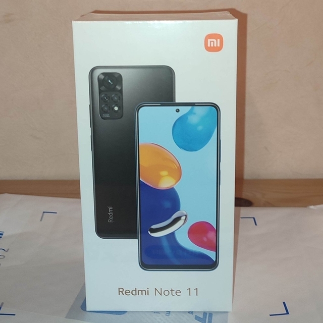 Xiaomi Redmi Note 11 　グラファイトグレー SIMフリー スマホ/家電/カメラのスマートフォン/携帯電話(スマートフォン本体)の商品写真