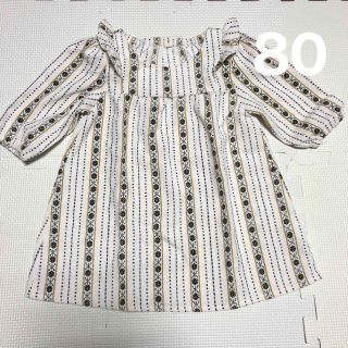 ワンピース　チュニック　80(ワンピース)