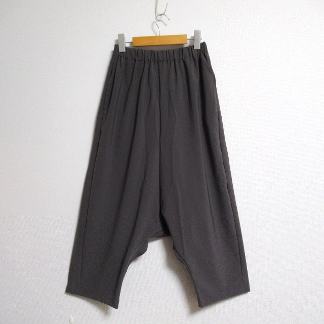 mizuiro ind - 新品【mizuiro-ind ミズイロインド】とろみ サルエルパンツ グレー 2