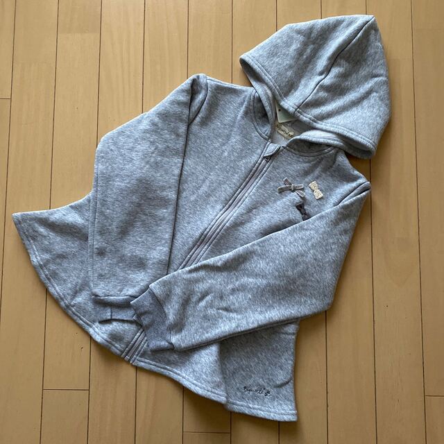 キムラタン(キムラタン)のキムラタン ビケット 裏起毛パーカー 130 キッズ/ベビー/マタニティのキッズ服女の子用(90cm~)(ジャケット/上着)の商品写真