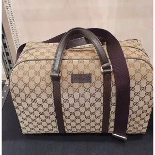 グッチ(Gucci)のGUCCIキャンバスボストンバック(ボストンバッグ)