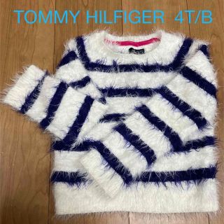 トミーヒルフィガー(TOMMY HILFIGER)のトミーフィルフィガー　ナイロンセーター　4T/B(ニット)