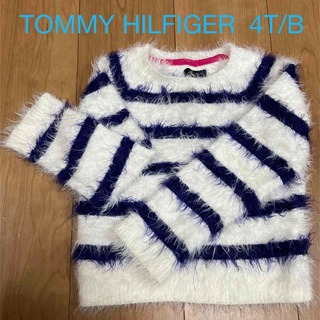 トミーヒルフィガー(TOMMY HILFIGER)のトミーフィルフィガー　ナイロンセーター　4T/B(ニット)