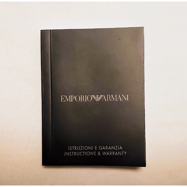 Emporio Armani(エンポリオアルマーニ)のジャンク品　新品・未使用　EMPORIO ARMANI  腕時計 メンズの時計(腕時計(アナログ))の商品写真