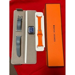 エルメス(Hermes)の【Hermes】Apple Watch 7 45㎜　美品(腕時計(デジタル))