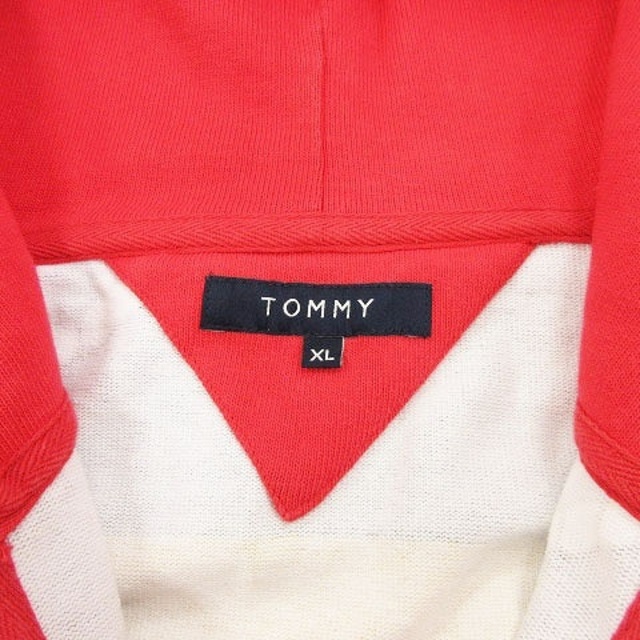 TOMMY(トミー)のトミー TOMMY 国旗柄 パーカー スウェット フルジップ マルチカラー XL メンズのトップス(パーカー)の商品写真