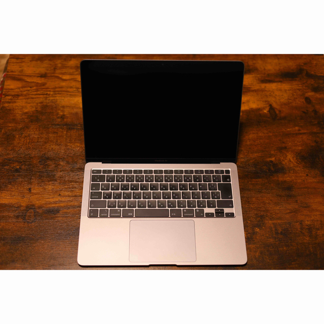 Mac (Apple)(マック)のMacbook air M1 スペースグレー 本体メモリ8 SSD 256 スマホ/家電/カメラのPC/タブレット(ノートPC)の商品写真