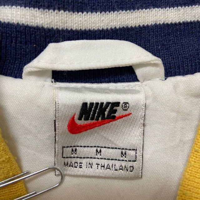 【レア】90s NIKE 白タグ テニスロゴ トラックジャケット 刺繍 XL相当