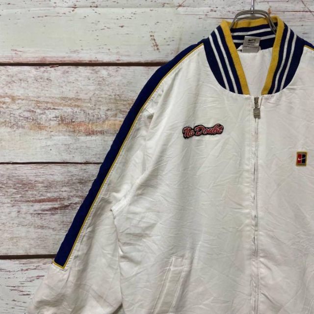 激レア 80s90sUSA製 ナイキ トラックジャケット XL 総柄 NIKE