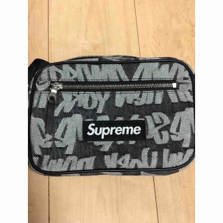 シュプリーム(Supreme)のSupreme Fat Tip Jacquard Denim Waist Bag(ウエストポーチ)