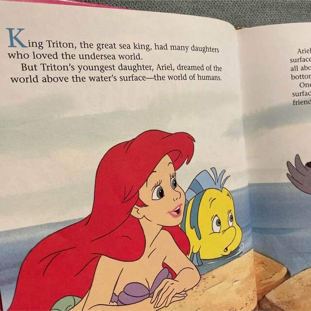 Disney Princess 英語絵本2冊セット エンタメ/ホビーの本(その他)の商品写真