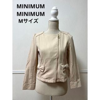 ミニマム(MINIMUM)の未使用　タグ付き　定価12000円　MINIMUM  ジップアップブルゾン　M(ブルゾン)