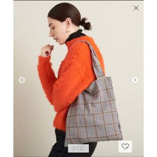 ビューティアンドユースユナイテッドアローズ(BEAUTY&YOUTH UNITED ARROWS)の【新品•未使用】ビューティー＆ユース　チェック ロゴ  トートバッグ  (トートバッグ)