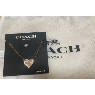 コーチ(COACH)のCOACH コーチ　ネックレス　ハート(ネックレス)