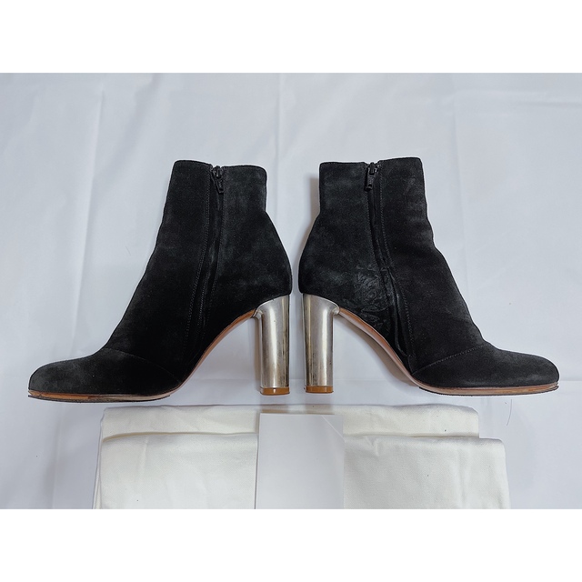 フラワープリント OLD CELINE ストレッチブーティ90 37