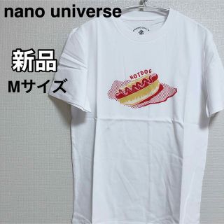 ナノユニバース(nano・universe)のナノユニバース　シャツ　Tシャツ　半袖　プリント　レディース　夏服　トップス(Tシャツ(半袖/袖なし))